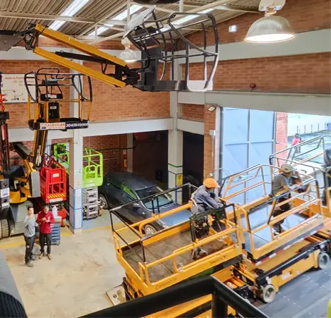 alquiler plataformas elevadoras certificadas