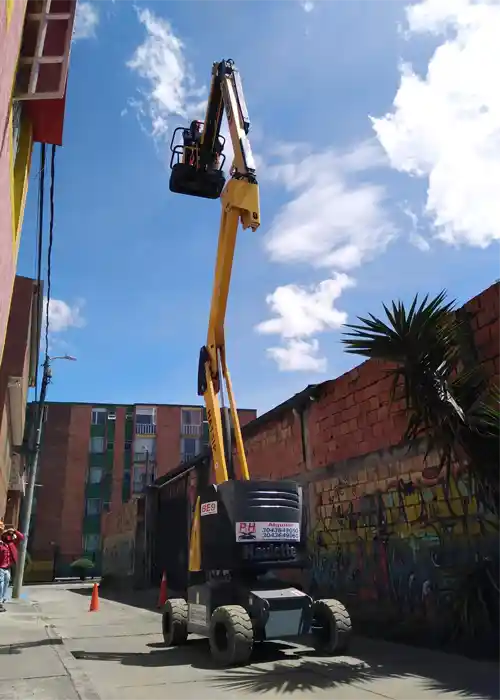 manlift brazo articulado