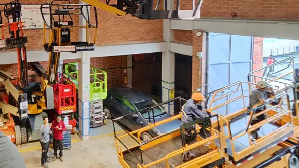 servicio de alquiler de plataformas elevadoras certificadas